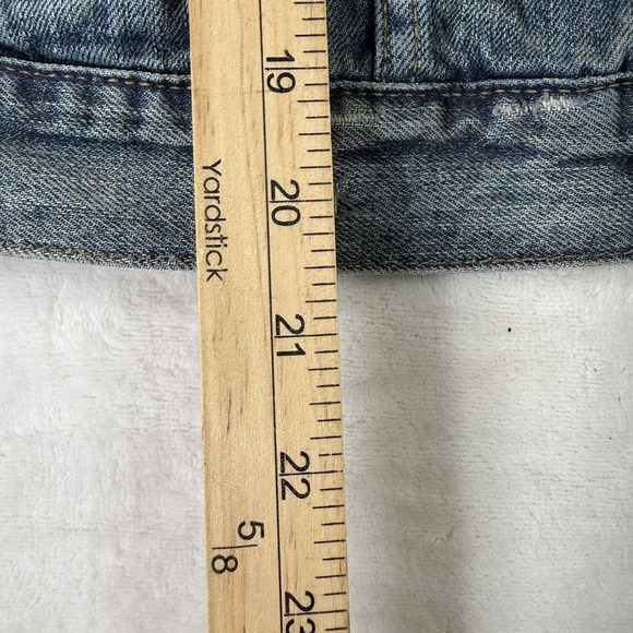 Ralph Lauren Denim & Supply Distressed Rip & Jean Jacket Womens Medium 2 Tone - Picture 12 of 16